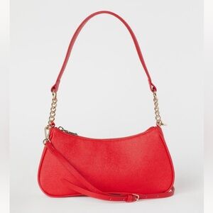 H&M small red bag new without tags has stains not very visible see in a photo